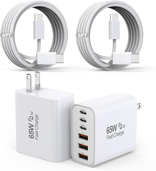 65W USB C Charger Block, USB C Power Adapter by Kruidvat