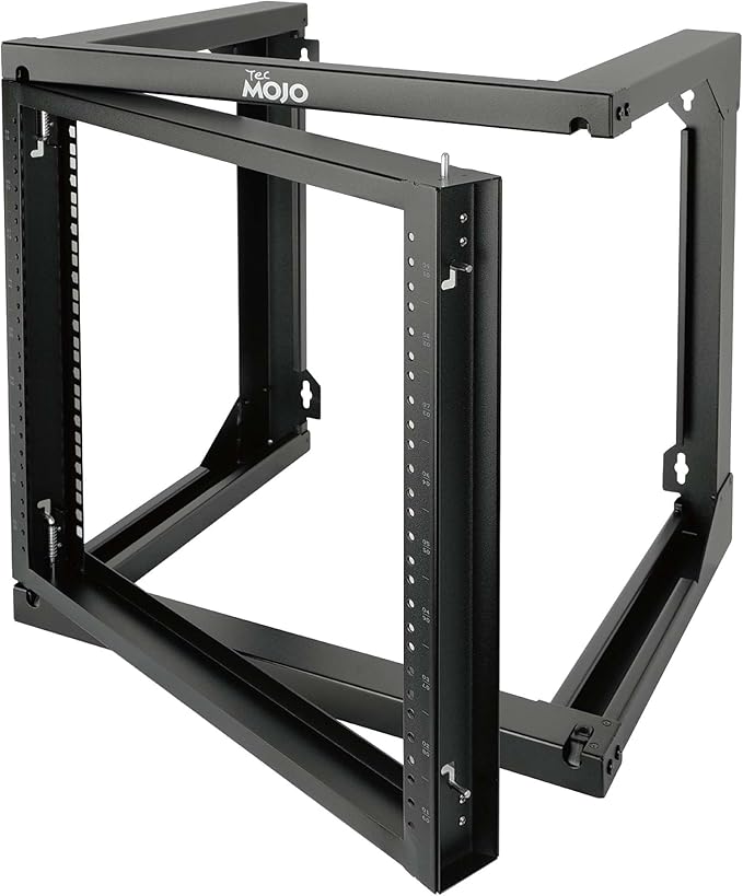 Tecmojo 9U Wall Mount Rack, Server Rack, Open Frame Server Rack, Network Rack by Tecmojo