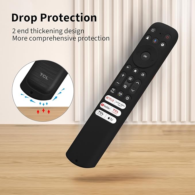Hi Color Silicone Cover for TCL RC813 FMB1/RC923/RC902V Remote Protective Case - Image 3