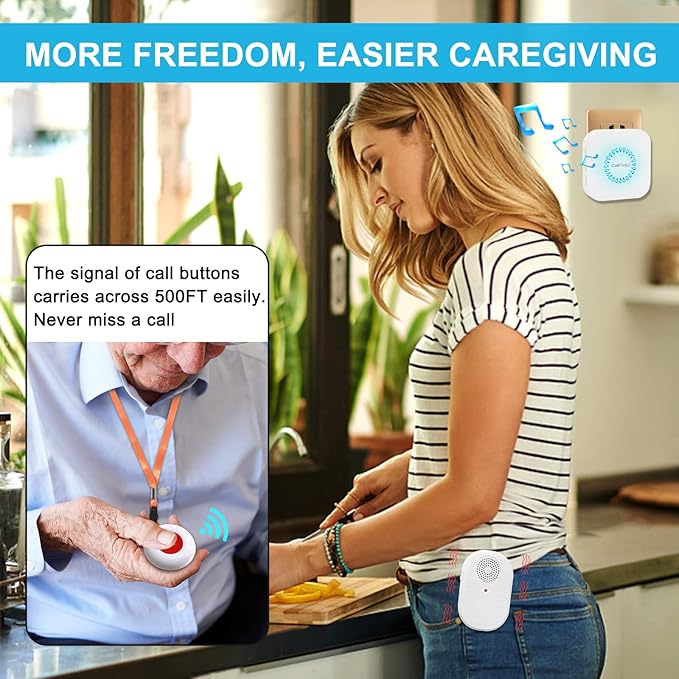 CallToU Wireless Caregiver Pager Call Button - Image 2