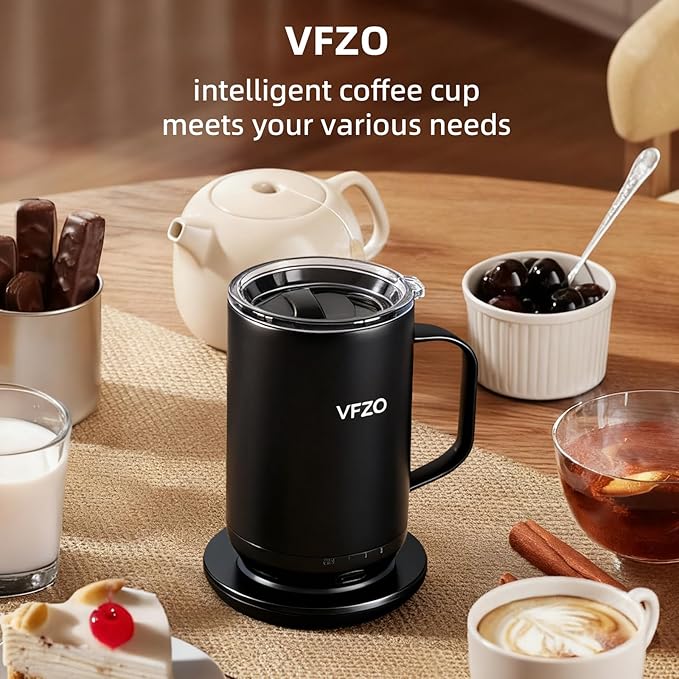 Self Heating Coffee Mug, High-Capacity- 18 oz, 180 Min Battery Life, Smart - Image 5