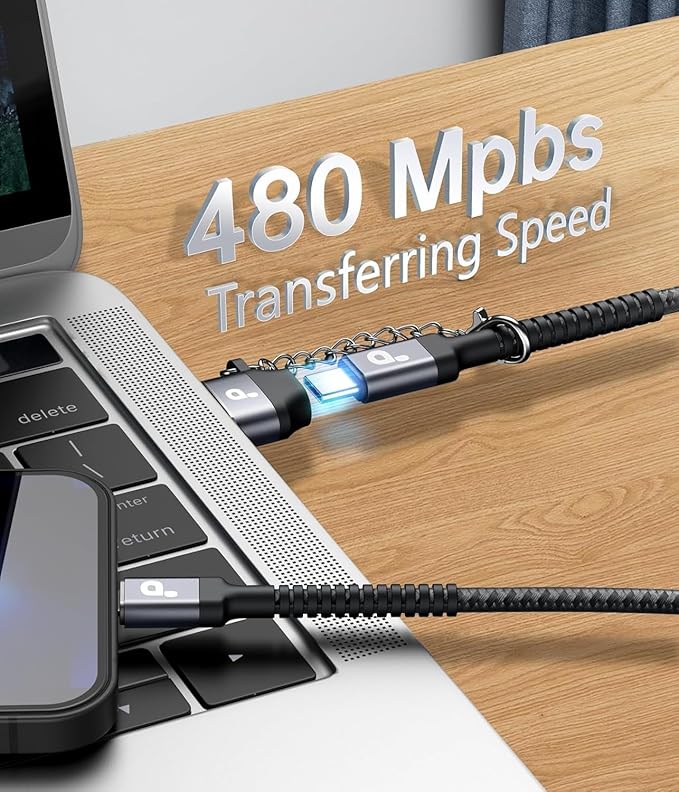 USB C Cable 10FT, USBA to USBC Cable, USBC to C Cable, - Image 4