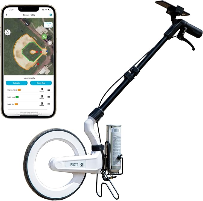Plott Carta: Digital Mapping Wheel; Electronic Distance Measuring and by PLOTT