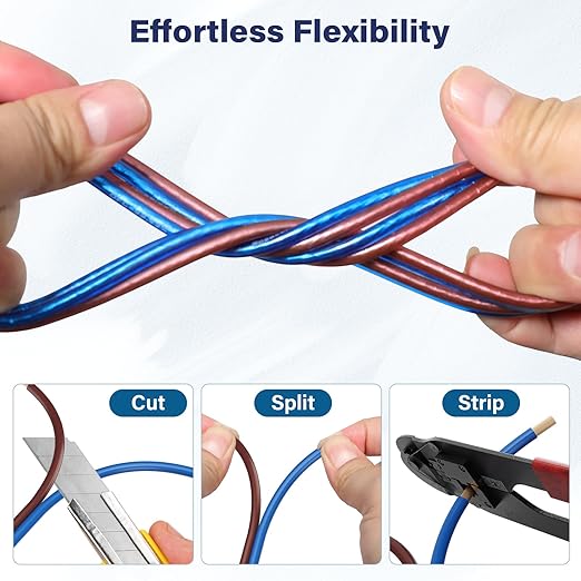 HiFind 16/2 Gauge AWG Car Audio Speaker Wire Cable 25 Ft, Professional Shielded - Image 4