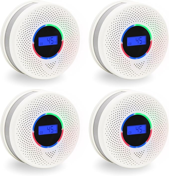 10-Year Battery Smoke and Carbon Monoxide Detector, 2-in-1 Smoke CO Alarm by Unknown
