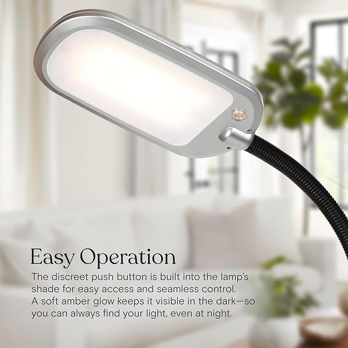 Brightech Litespan Slim LED Floor Reading Lamp - Image 6