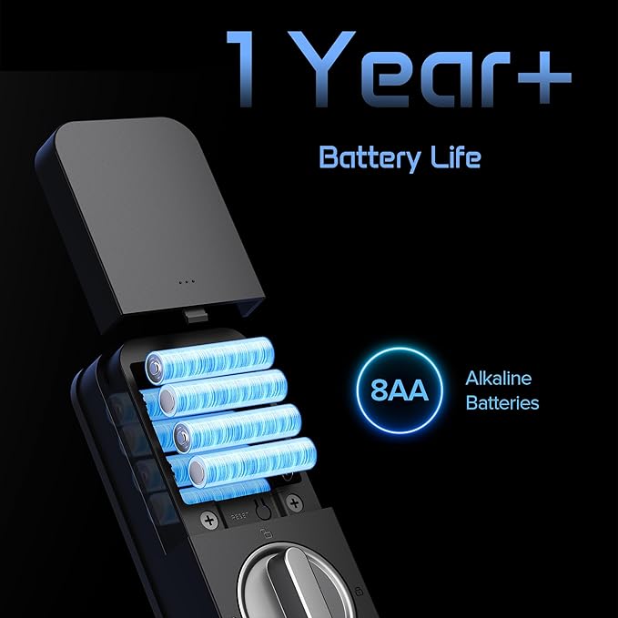 X3 Apple Home Key Door Lock Deadbolt, iOS ONLY, Smart Keyless Entry Door Lock - Image 4