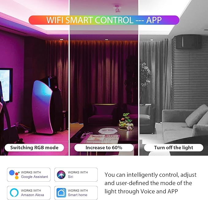 XXK WB5 RF WiFi Bluetooth LED Strip Controller RGB CCT RGBW 5in1 Dimmable - Image 5