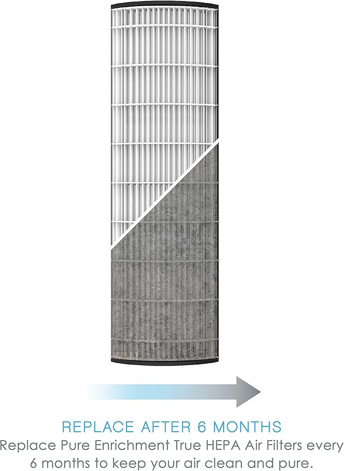 Pure Enrichment® Genuine 2-in-1 True HEPA Replacement Filter - Image 4