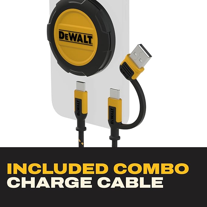 DEWALT Magnetic Phone Holder for Car Kit, Heavy Duty Wireless Charger, Vent - Image 7