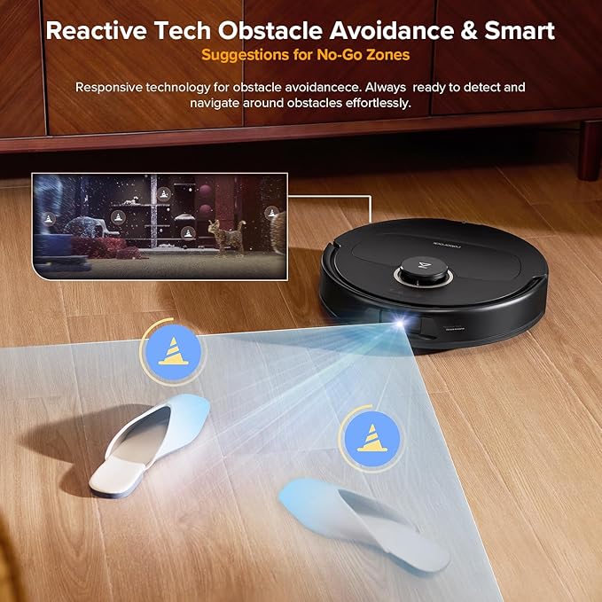 roborock Qrevo S5V Robot Vacuum and Mop, FlexiArm Edge Mopping, 000Pa Suction - Image 7