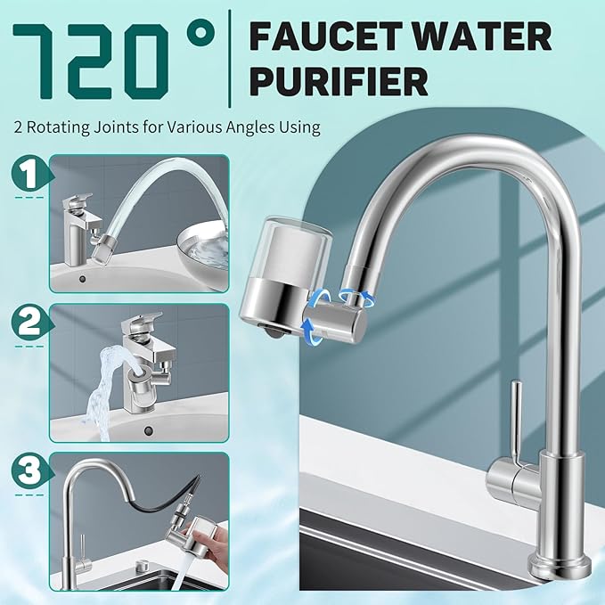 CECEFIN Swivel Water-Filter for Sink-Faucet - Image 3