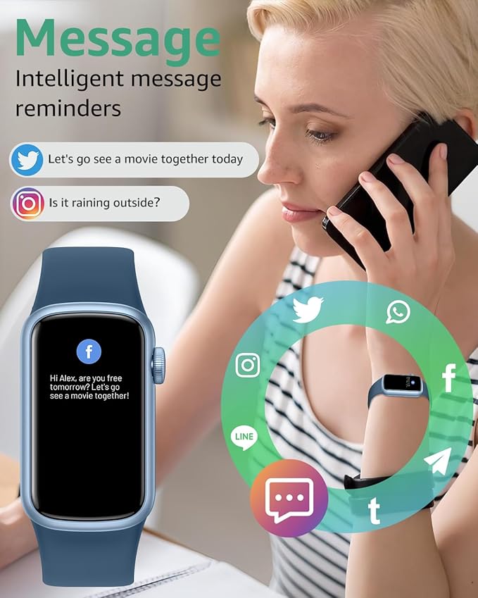 IMFRCHCS Fitness Tracker, Smart Watch - Image 4