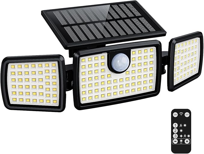 Solar Lights Outdoor, Quick Charge Solar Motion Deck Lights Outdoor by MIHANI