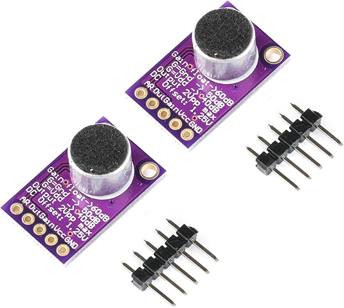 EC Buying 3Pcs MAX9814 Microphone Amplifier Module Electret Microphone by ECBuying