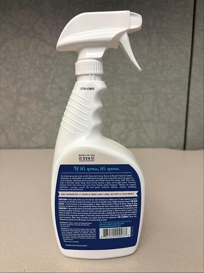 Rocco & Roxie Supply Co. Stain & Strong Odor Eliminator, Enzyme Cleaner - Image 4