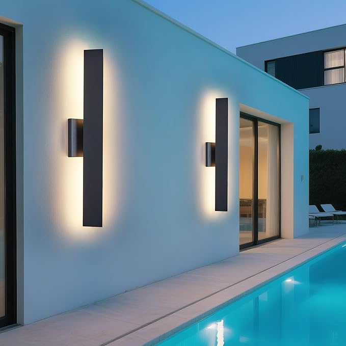 Tarentlight Modern Outdoor Porch Light Patio Lamp in 20W 3000K Integrated LED - Image 2