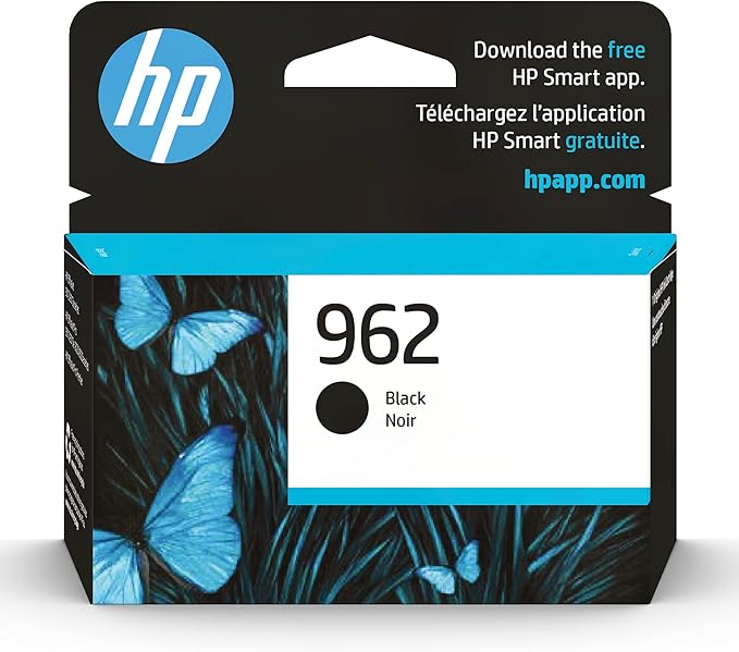 HP 962 Black Ink Cartridge | Works by HP