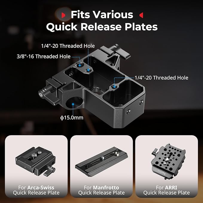 SMALLRIG Camera Base Plate Kit - Image 5