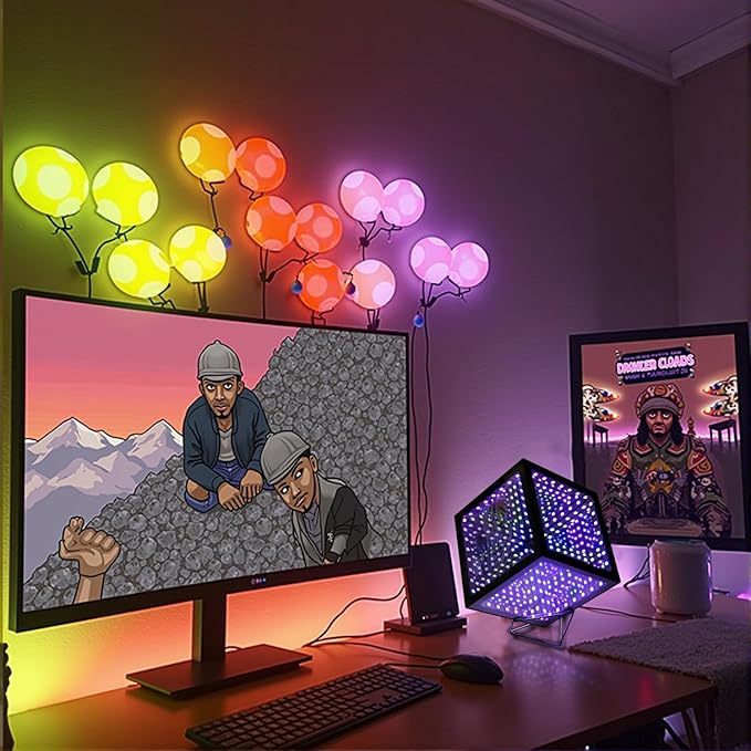 Heepulor Infinity Hyper Cube LED Light LED Controller - Image 5