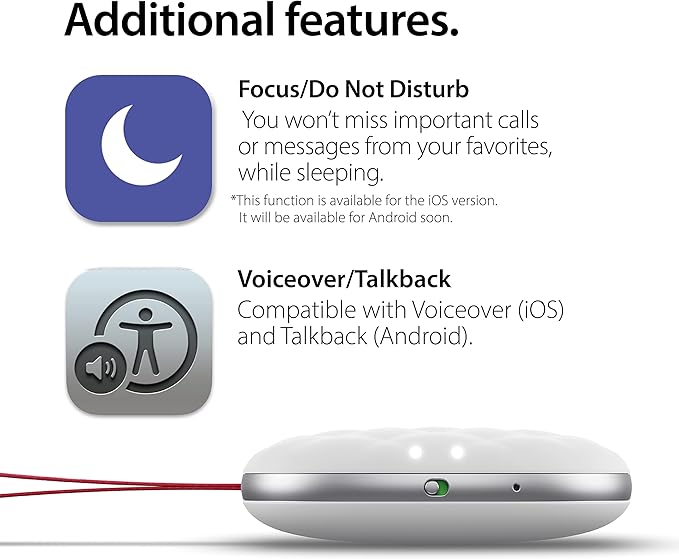 Bellman & Symfon Vibio Bluetooth Bed Shaker – Silent Vibrating Travel Alarm - Image 8