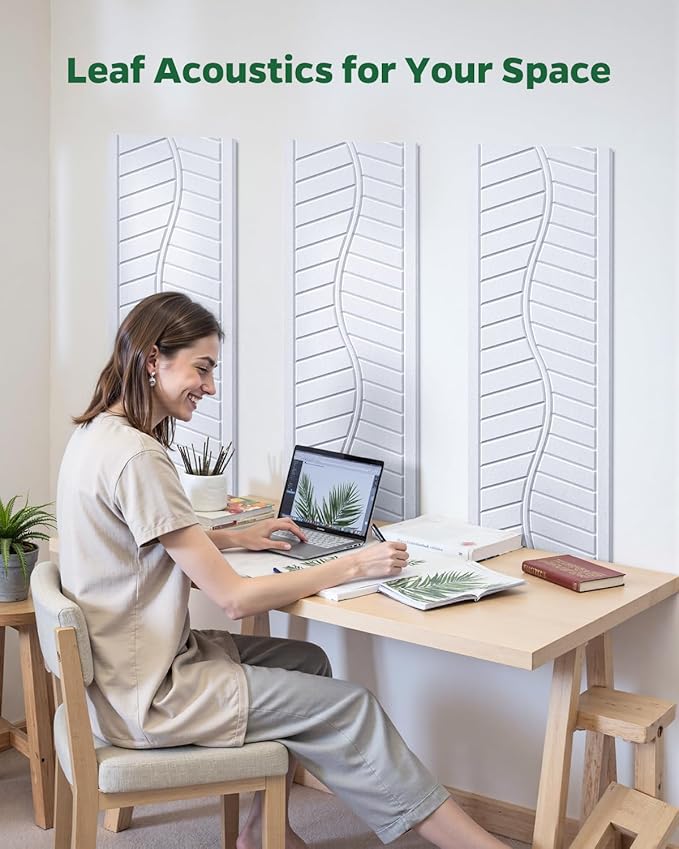 Topnaca 6 Pack Acoustic Panels Sound Absorbing - Image 7