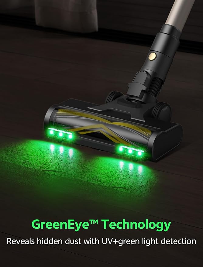 Ultenic Cordless Vacuum Cleaner, 600W 60KPA 65min Runtime, Stick Vacuum - Image 4