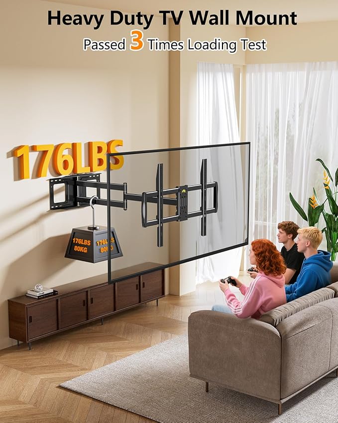 FORGING MOUNT 43–110 inch Long Arm Full Motion TV Wall Mount Holds 176 lbs - Image 2