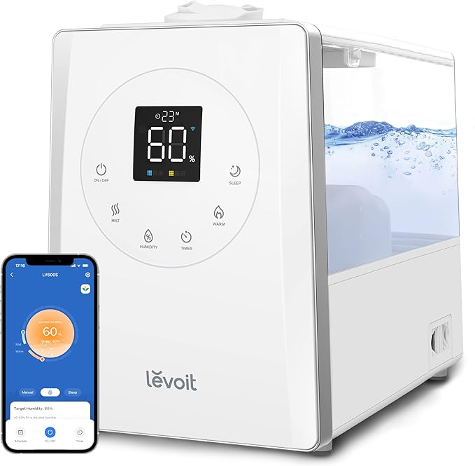 LEVOIT LV600S Smart Warm and Cool Mist Humidifiers by Levoit