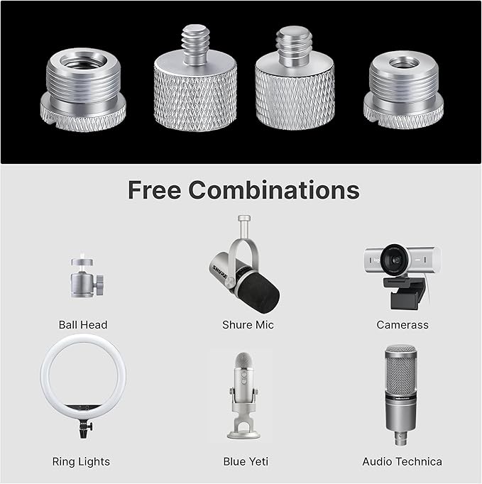 IXTECH Mic Stand Adapter Set - Image 4
