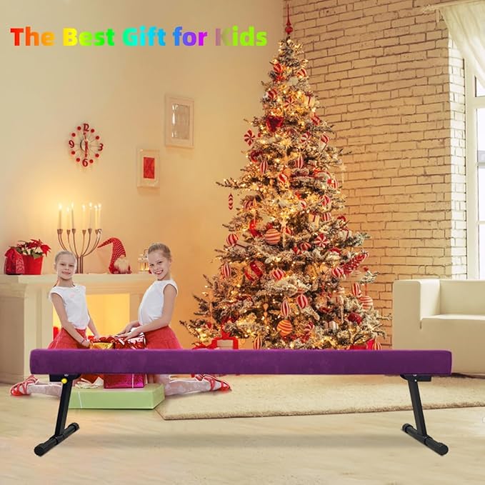 Wesky Adjustable Balance Beam, High and Low Floor Beam Gymnastics Equipment - Image 5