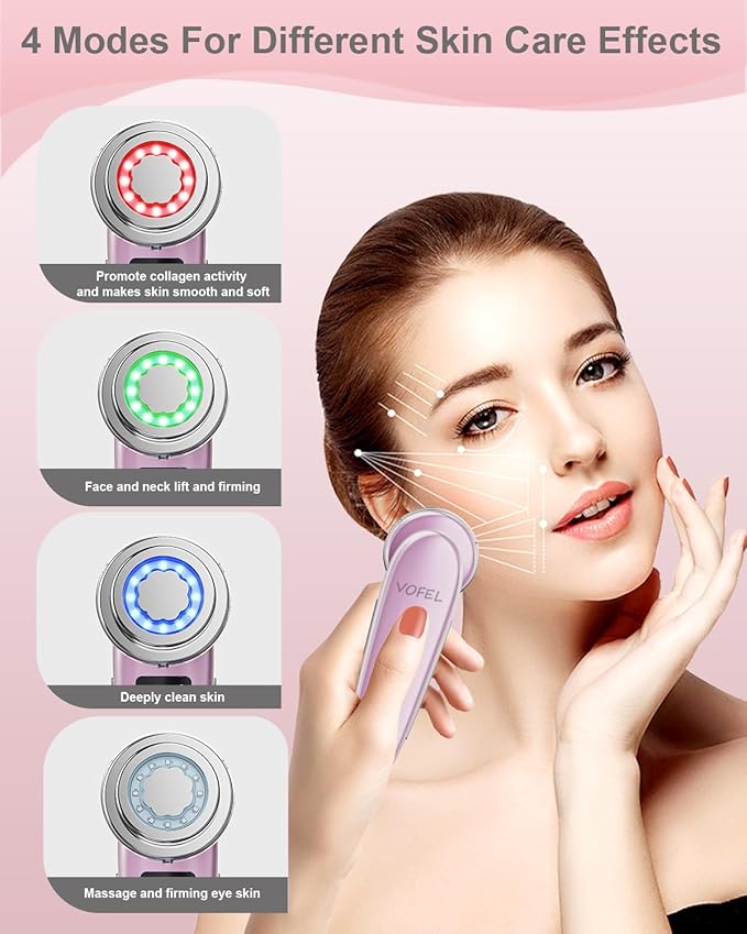 Face Massager Electric Face Lifting 4 in 1 Facial Massager Anti Aging Skin - Image 2