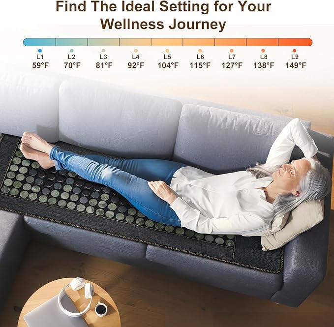 Infrared Heating Pad for Back, Full Body 72"x24", 6X Pain Relief - Image 4