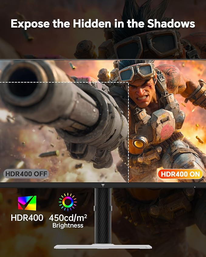 KTC 27 Inch Gaming Monitor 200Hz, 1440P Monitor - Image 6