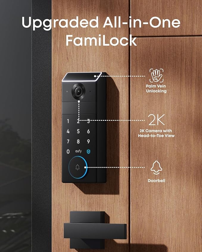 eufy FamiLock S3 Max Smart Lock - Image 9