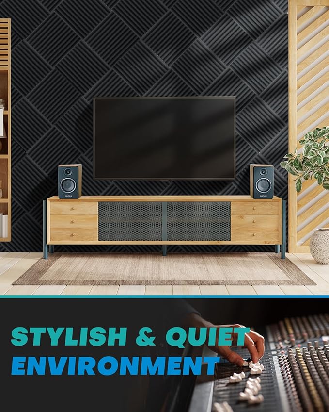 36 Pack Sound Proof Foam Panels - Image 4