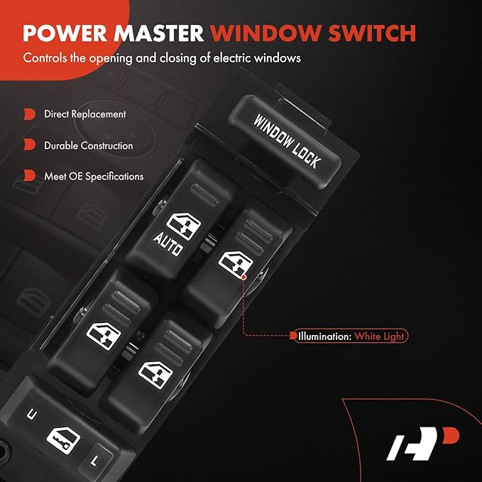 A-Premium 15062650 Master Power Window Switch Compatible - Image 3