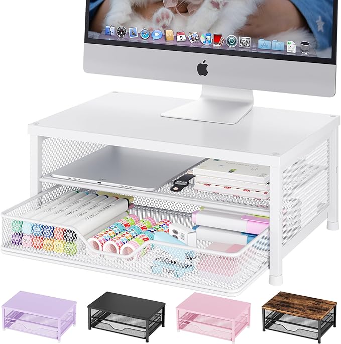 OPNICE Computer Monitor Stand Riser, Desk Organizer by OPNICE