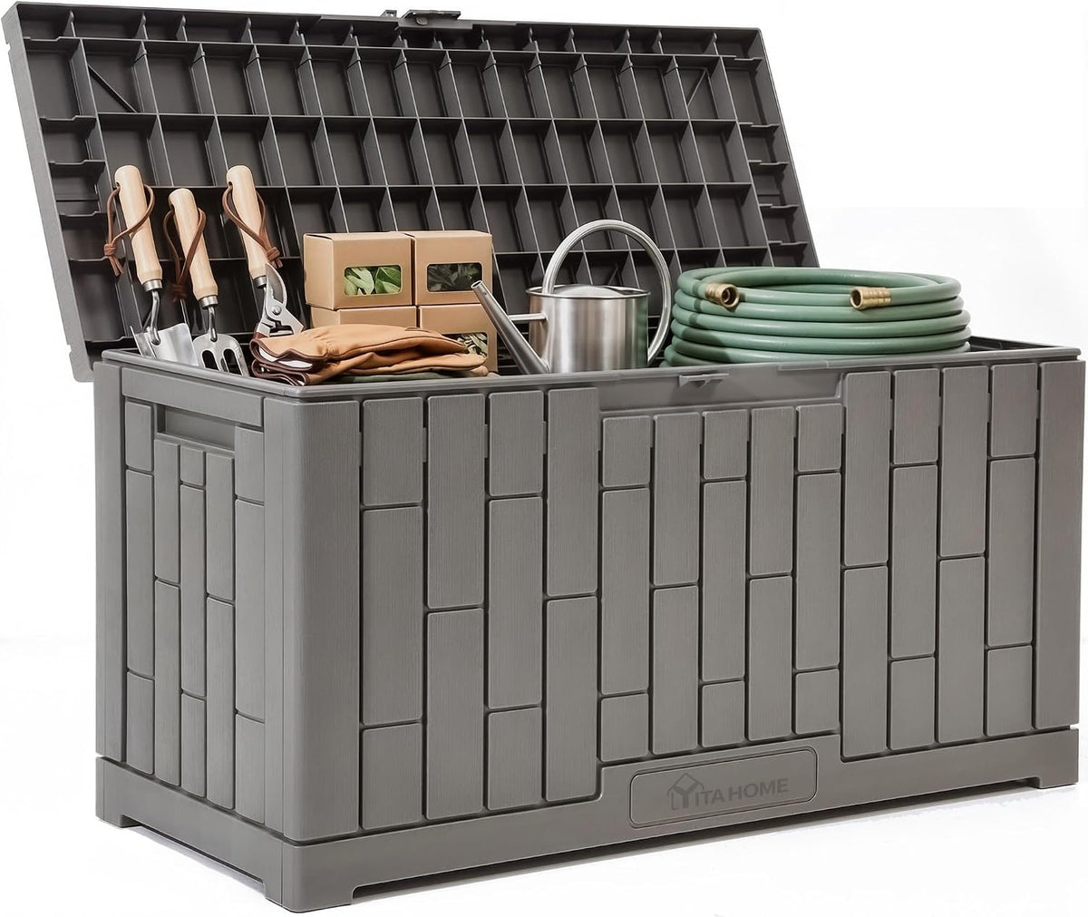 yitahome 60 gallon outdoor storage box, main product view