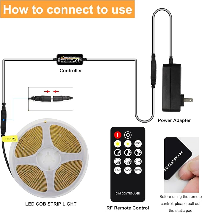 AXMOTUT COB LED Strip Light - Image 4