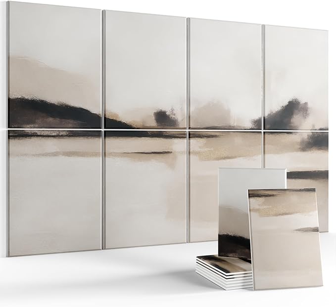 Wall Art Acoustic Panels, Decorative Sound Absorbing Panels by FLUXYNARA
