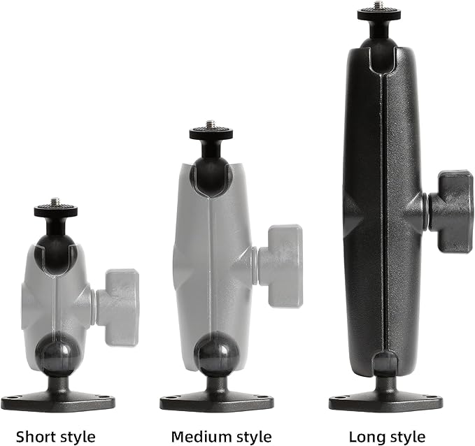 xik Heavy Duty 1/4"-20 Thread Mount: 5.91 inch Aluminum Long Arm - Image 4