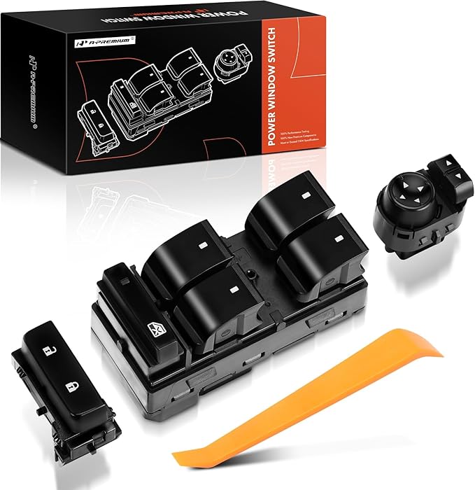 A-Premium Power Window Control Switch & Door Lock Mirror Switch by A-Premium
