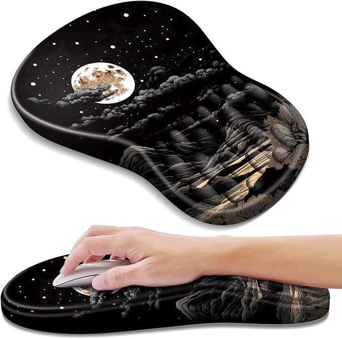 YIWEI Ergonomic Mouse Pad with Wrist Rest by Unknown