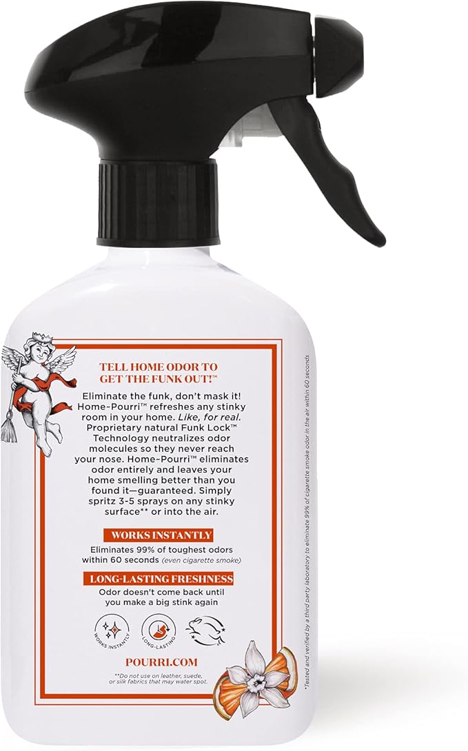 Home-Pourri Air + Fabric Multi-Purpose Odor Freshener Spray, Grapefruit Lychee - Image 11
