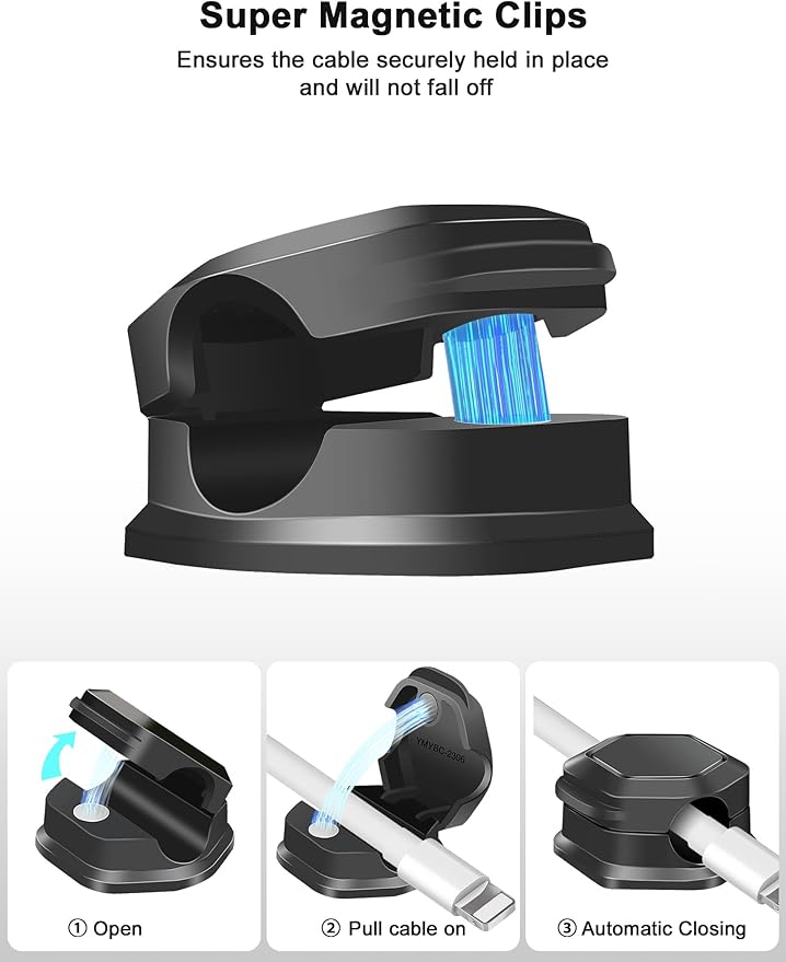 Cord Holder - Cable Clips - Cord Organizer - Image 5
