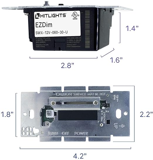 HitLights 100 Watt LED Driver and Dimmer Switch Single Integrated Unit - Image 4