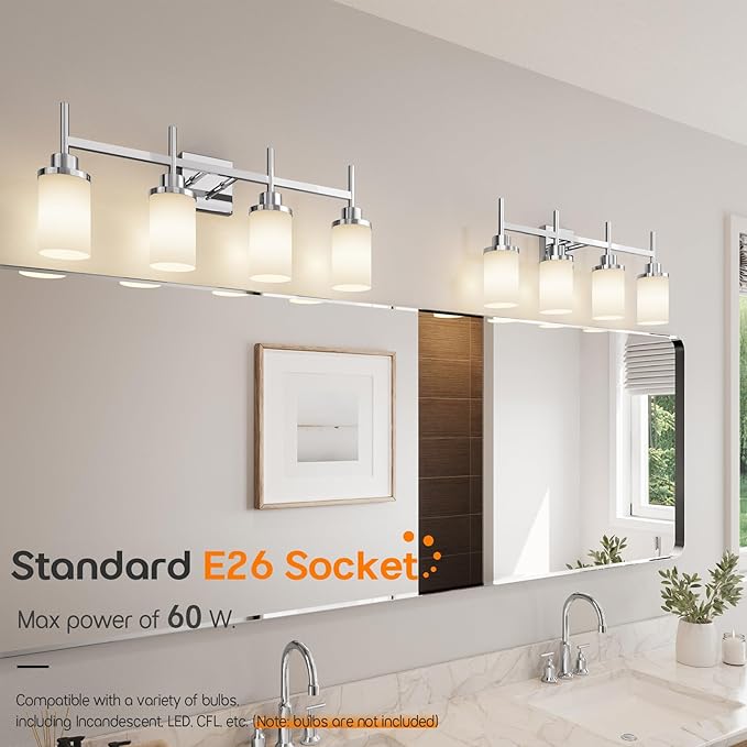 AONEON 4-Light Vanity Lighting Fixtures - Image 4