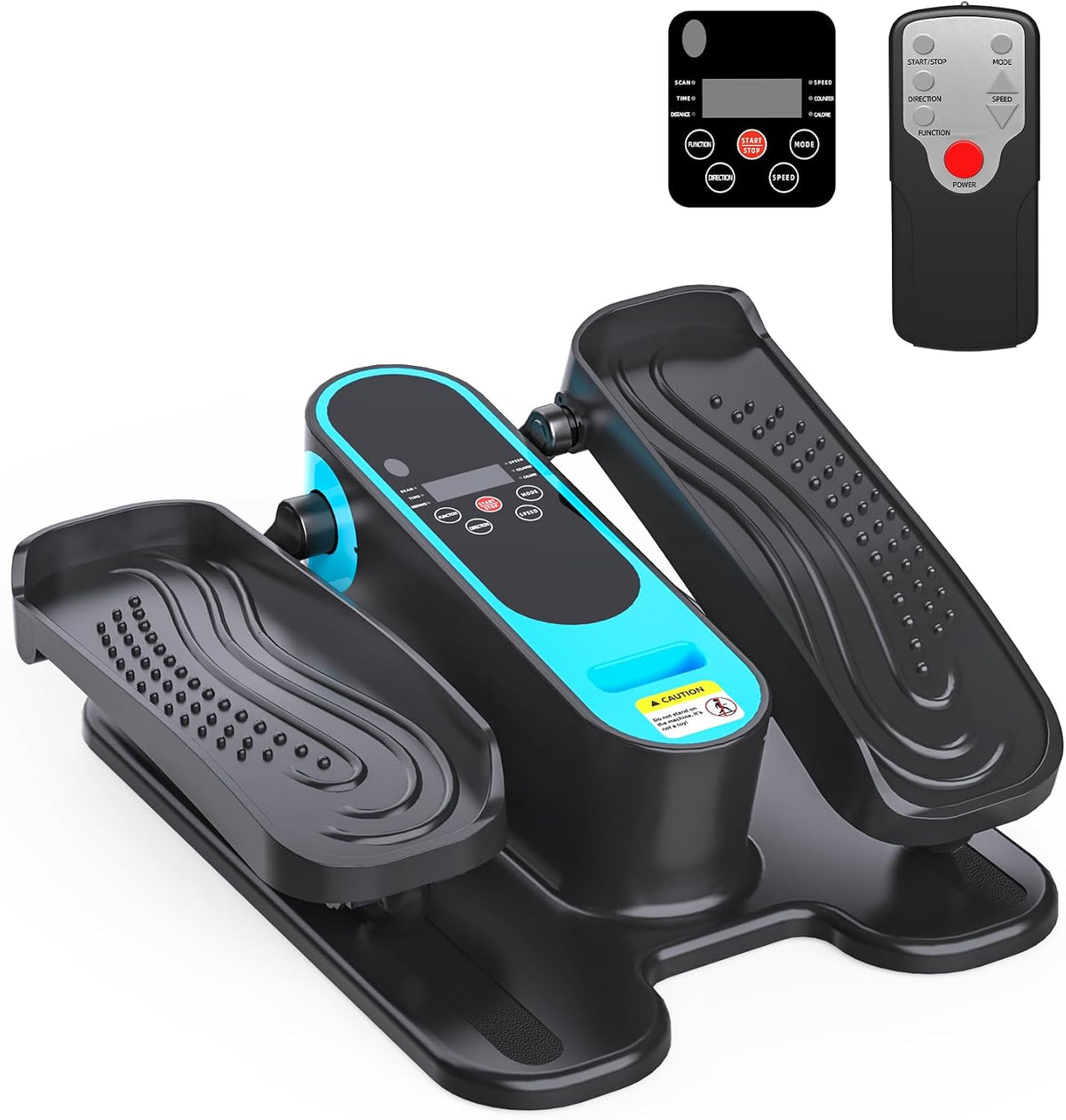 2025 New Under Desk Elliptical Machine, Portable Seated Pedal Exercise Machine