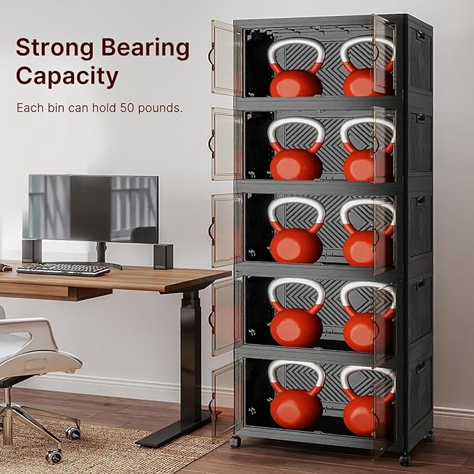 Extra Large Stackable Storage Bins - Image 4